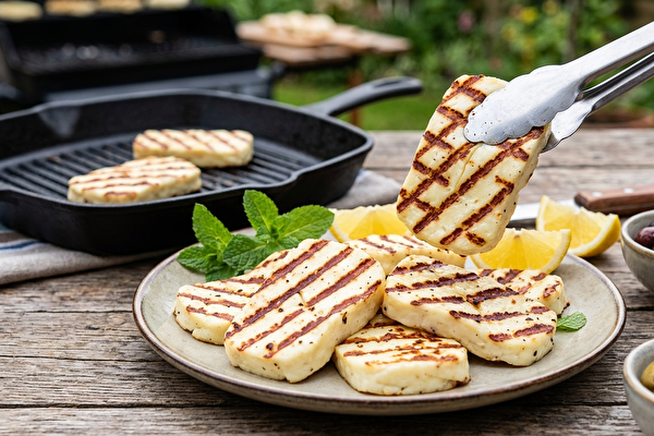 Halloumi-Käse - ideal für den Grill