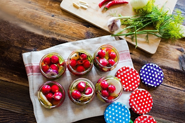 Fermentierte Radieschen