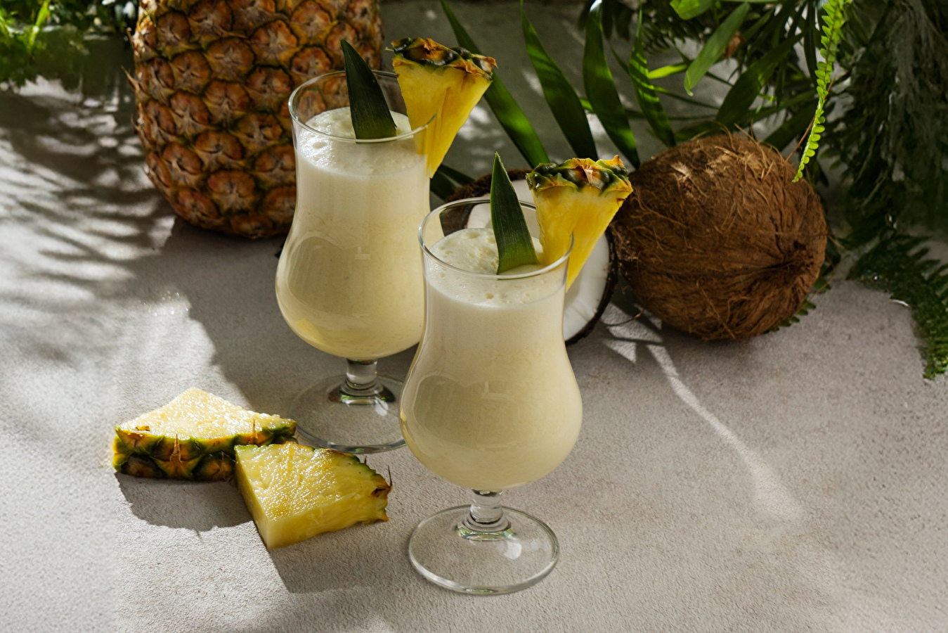 Piña Colada - a classic tropical cocktail