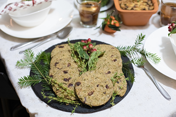 Gluten-free, vegetarian holiday pâté