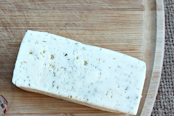 Homemade Havarti cheese