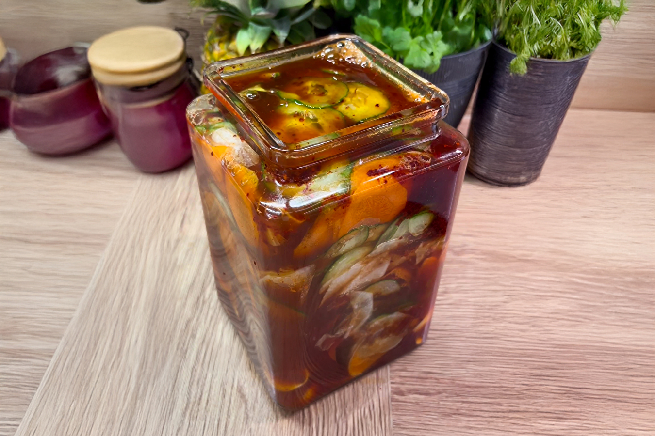 Korean-style vegetables
