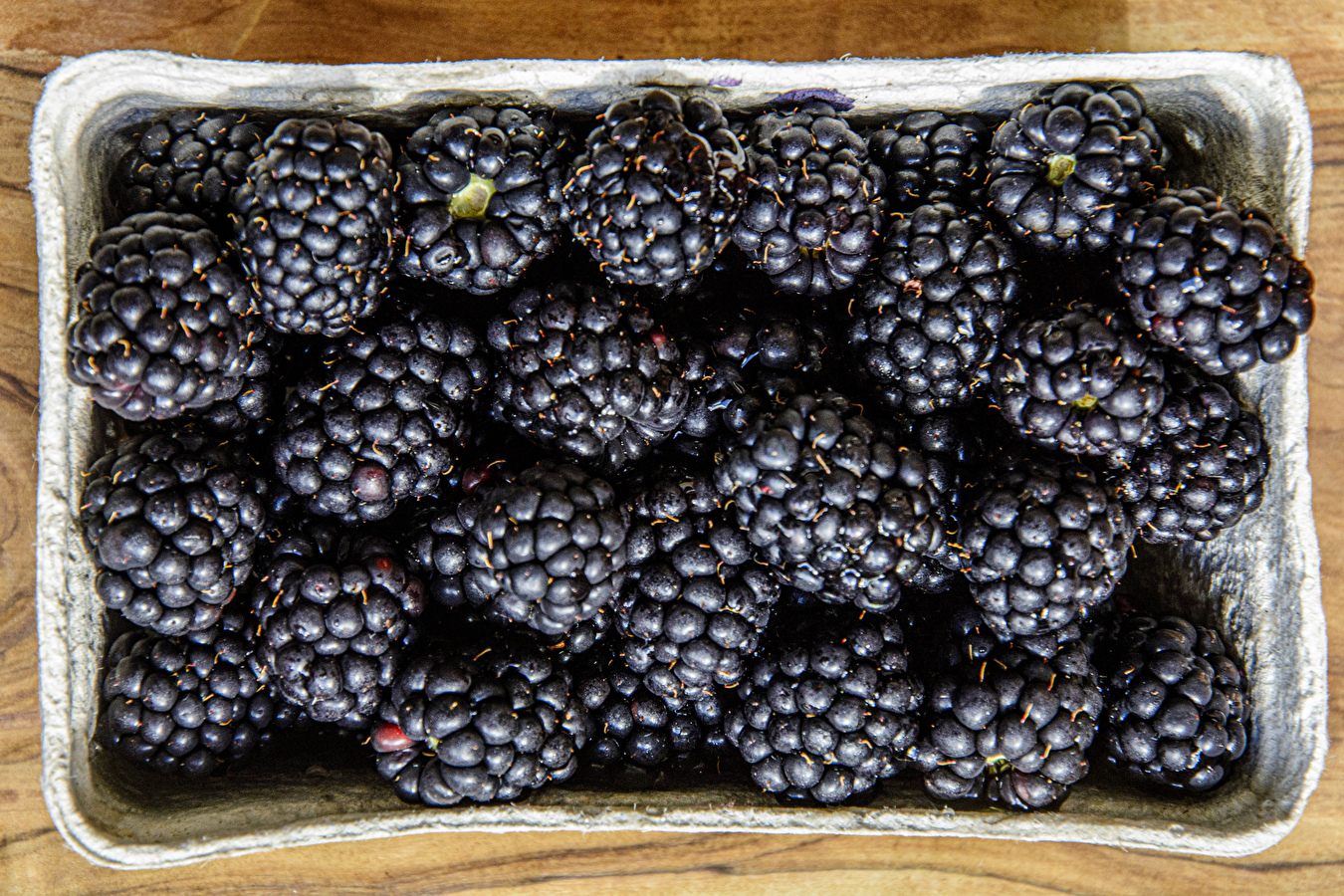 Homemade semi-sweet blackberry wine
