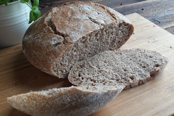 Pan de trigo con harina integral
