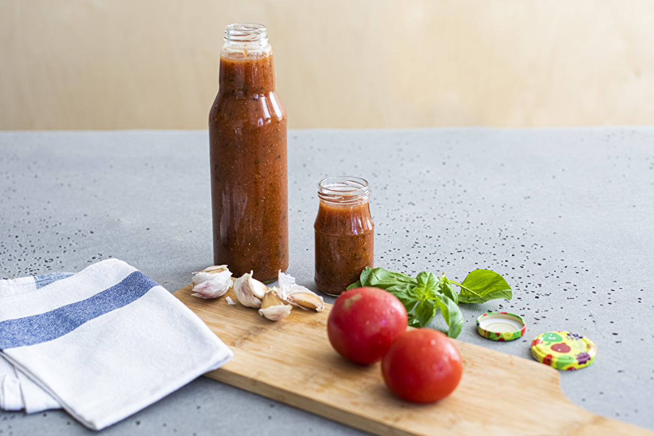 Zumo de tomate reconfortante