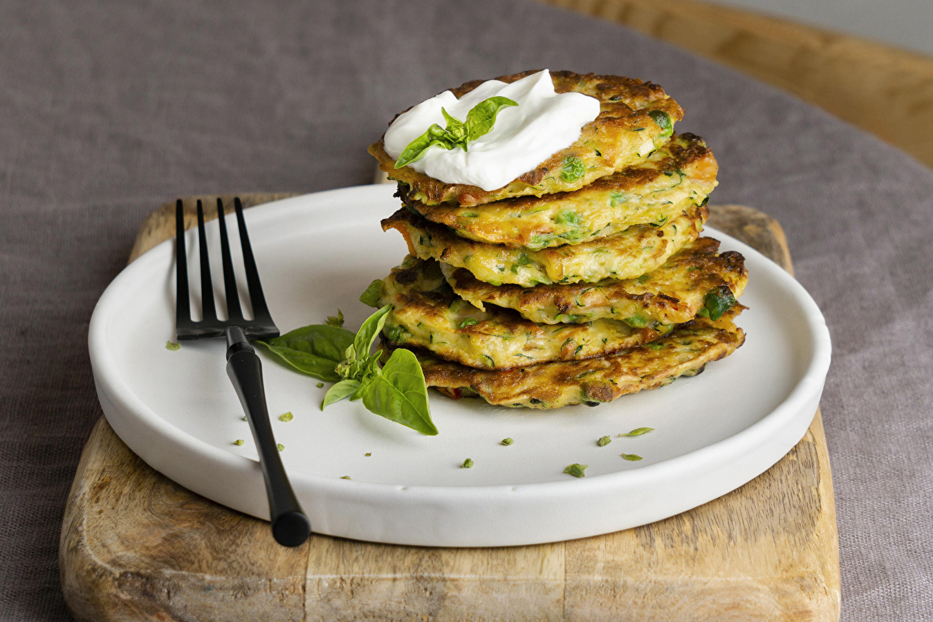 Galettes de courgettes