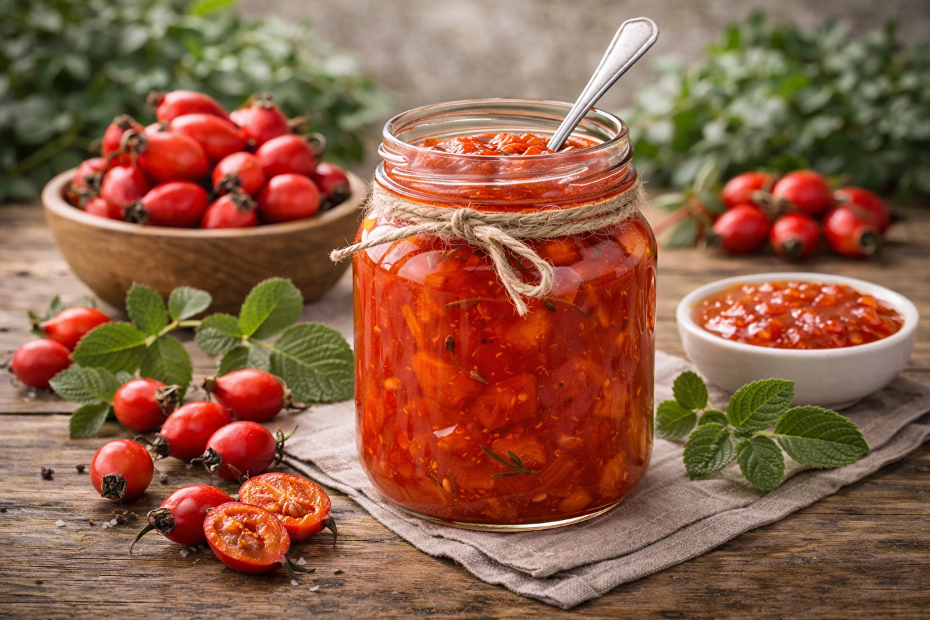 Confiture de cynorrhodons