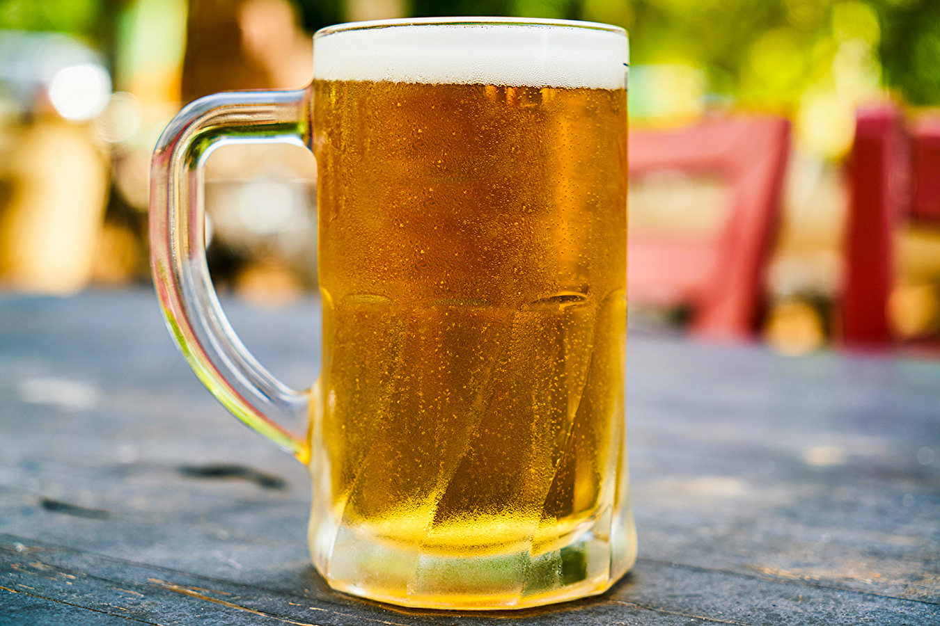 Bière maison houblonnée à cru