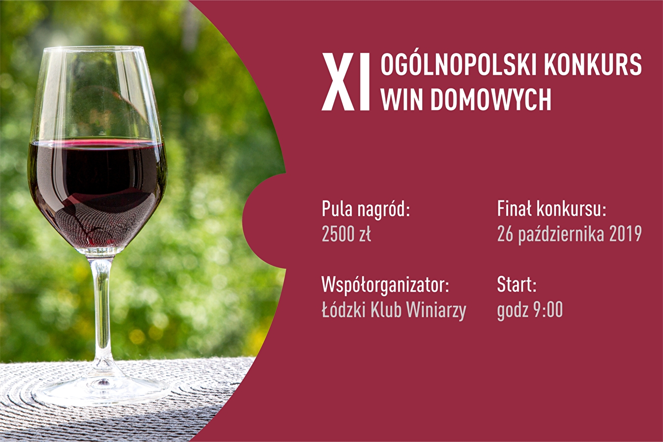 XI Concours National des Vins Maison