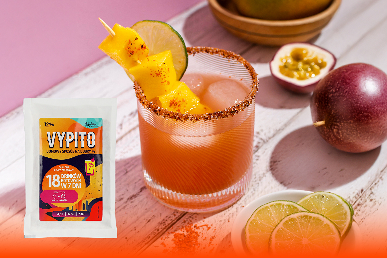 Vypito Mango & Marakuja Fizz - Egzotikus élvezet a nyárra