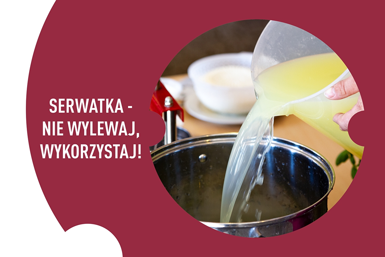 Wei - niet weggooien, gebruiken!