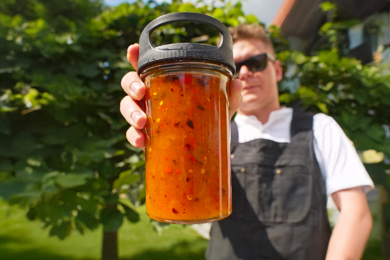 Pikantny dżem brzoskwiniowy z chili i nutą rumu